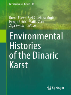 cover image of Environmental Histories of the Dinaric Karst